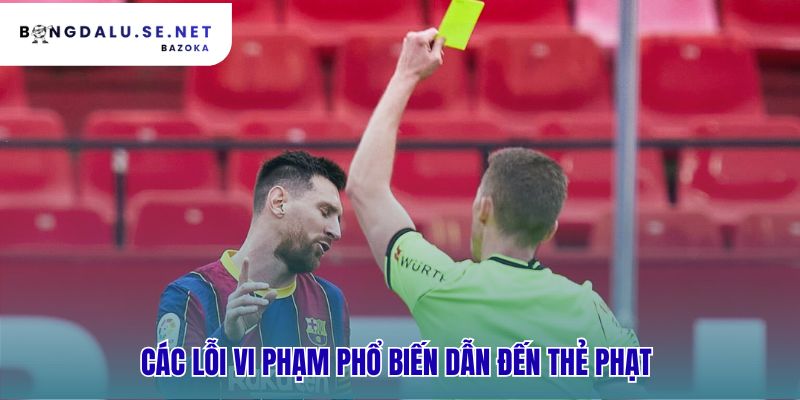 Các lỗi vi phạm thể hiện thẻ vàng, thẻ đỏ trong bóng đá có ý nghĩa gì